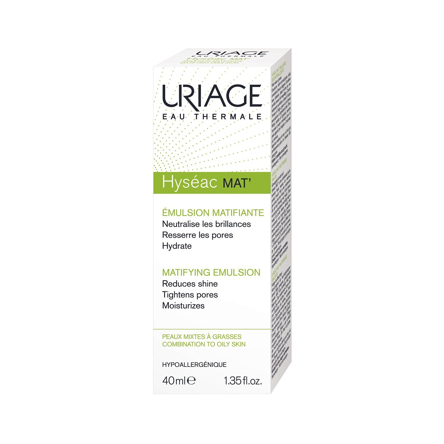 Uriage Hyséac Matifying Emulsion 40ml