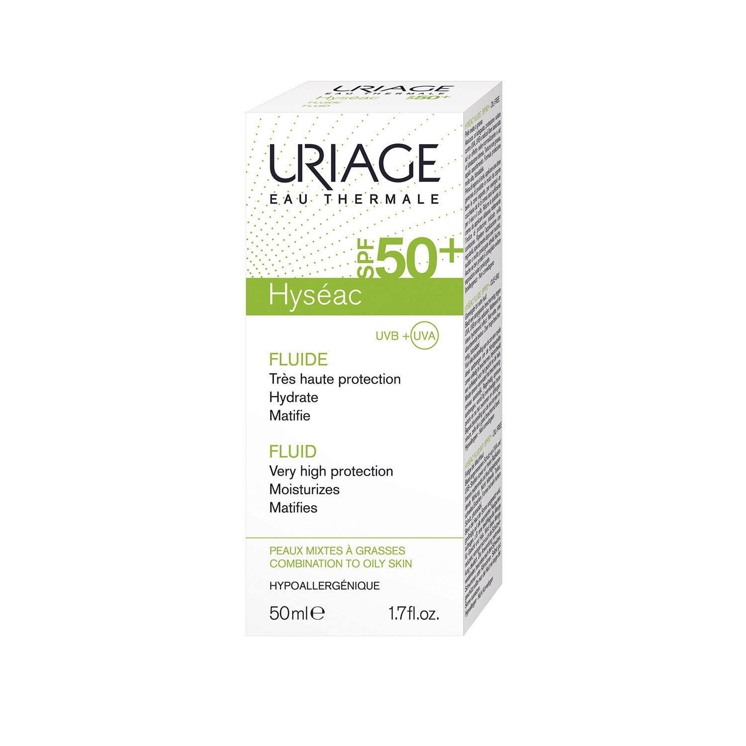 Uriage Hyséac Fluid SPF50+ 50ml