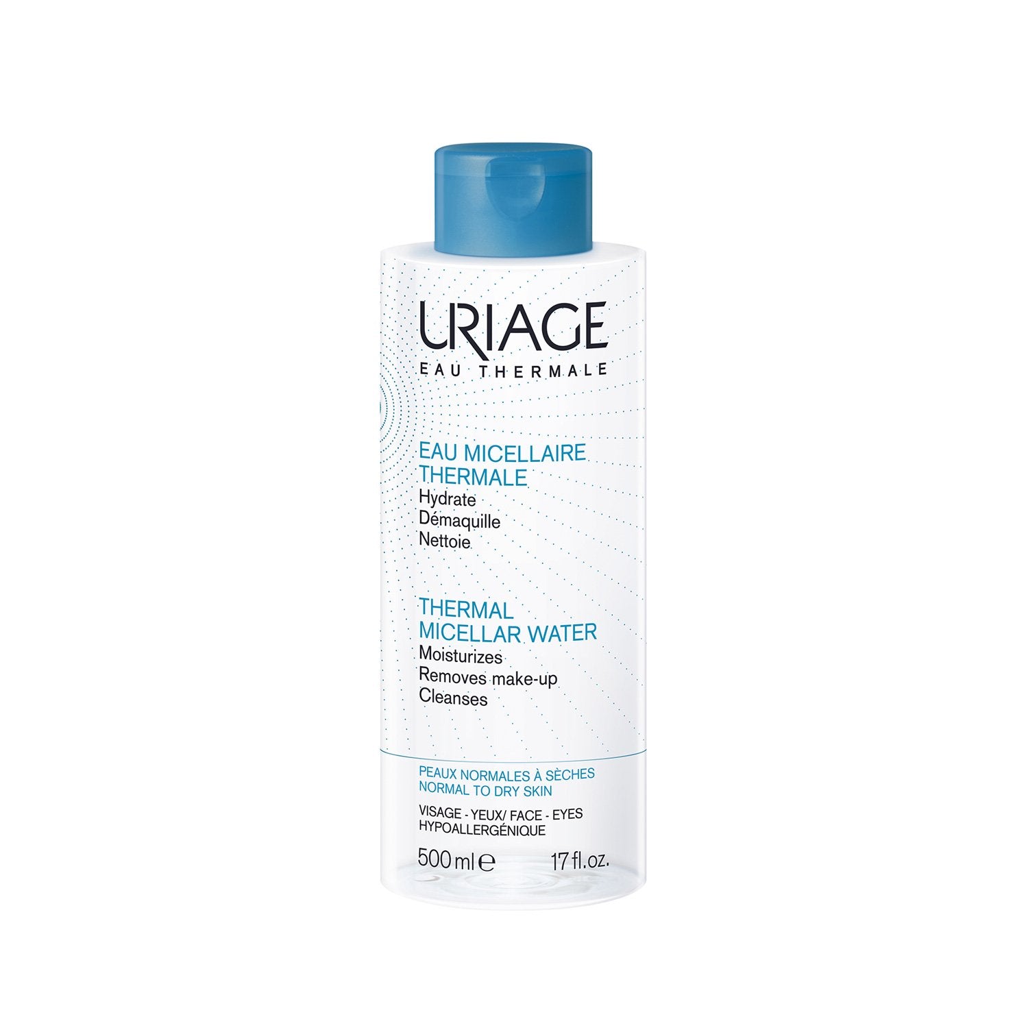 Uriage Thermal Micellar Water for Normal to Dry Skin 500ml