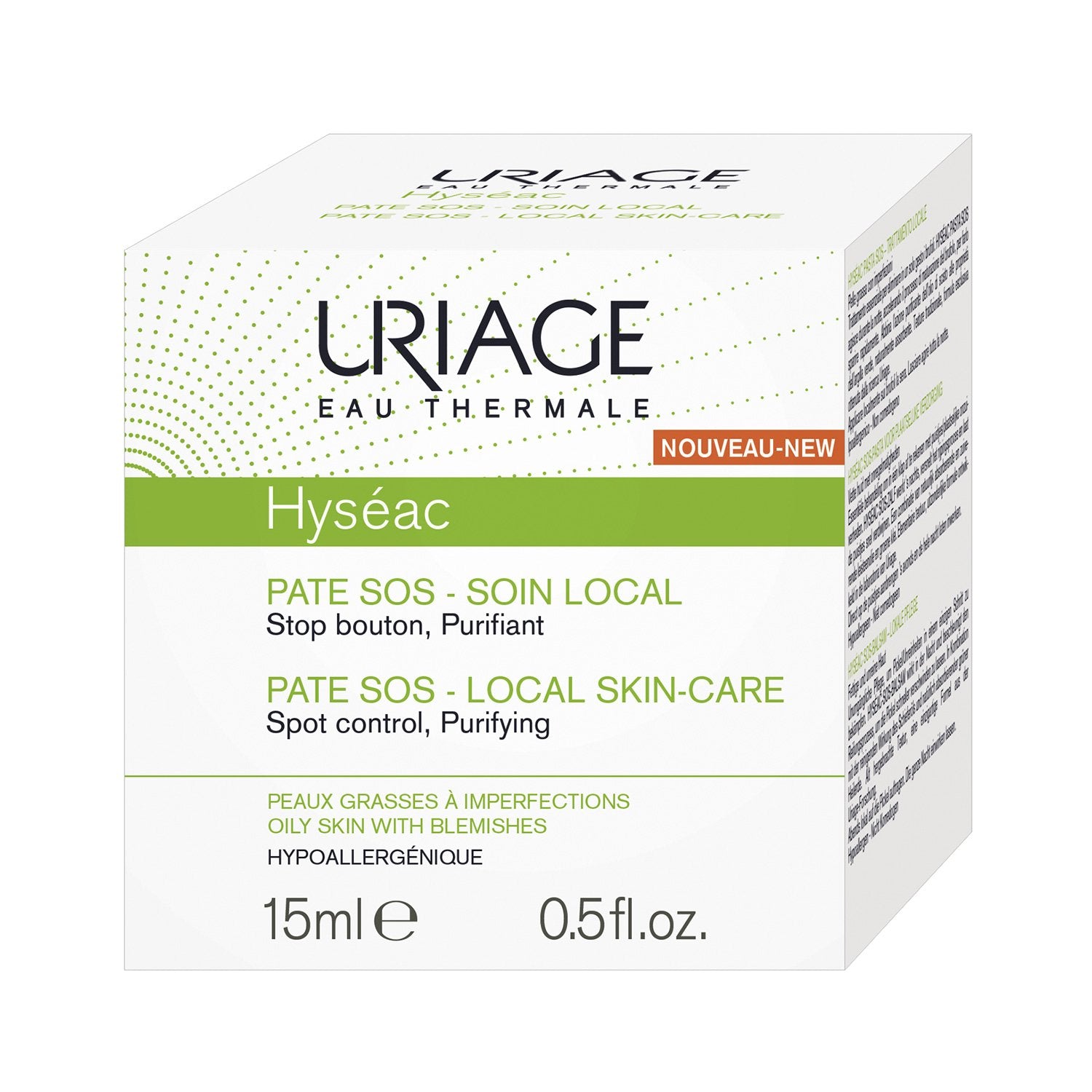 Uriage Hyséac SOS Paste 15g