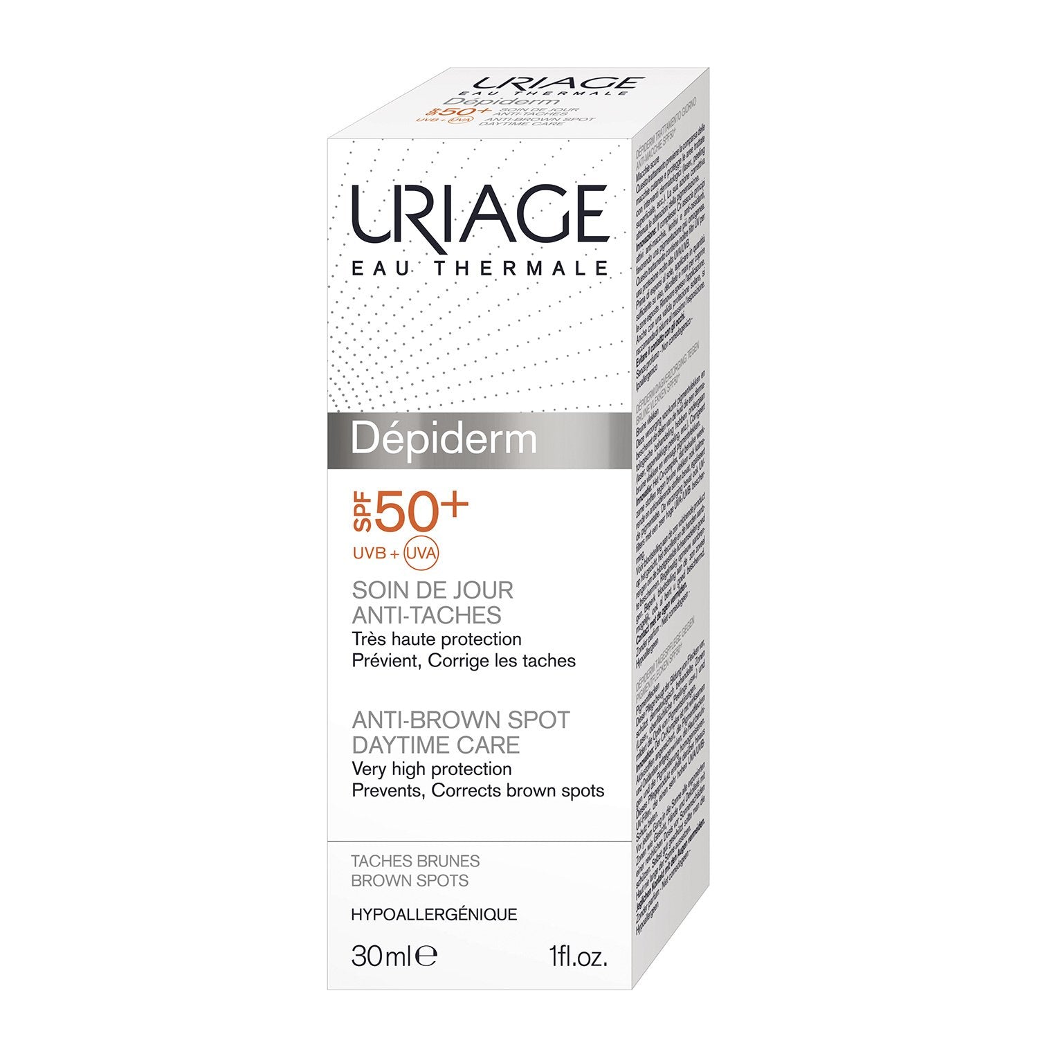 Uriage Dépiderm Anti-Brown Spot Daytime Care SPF50+ 30ml
