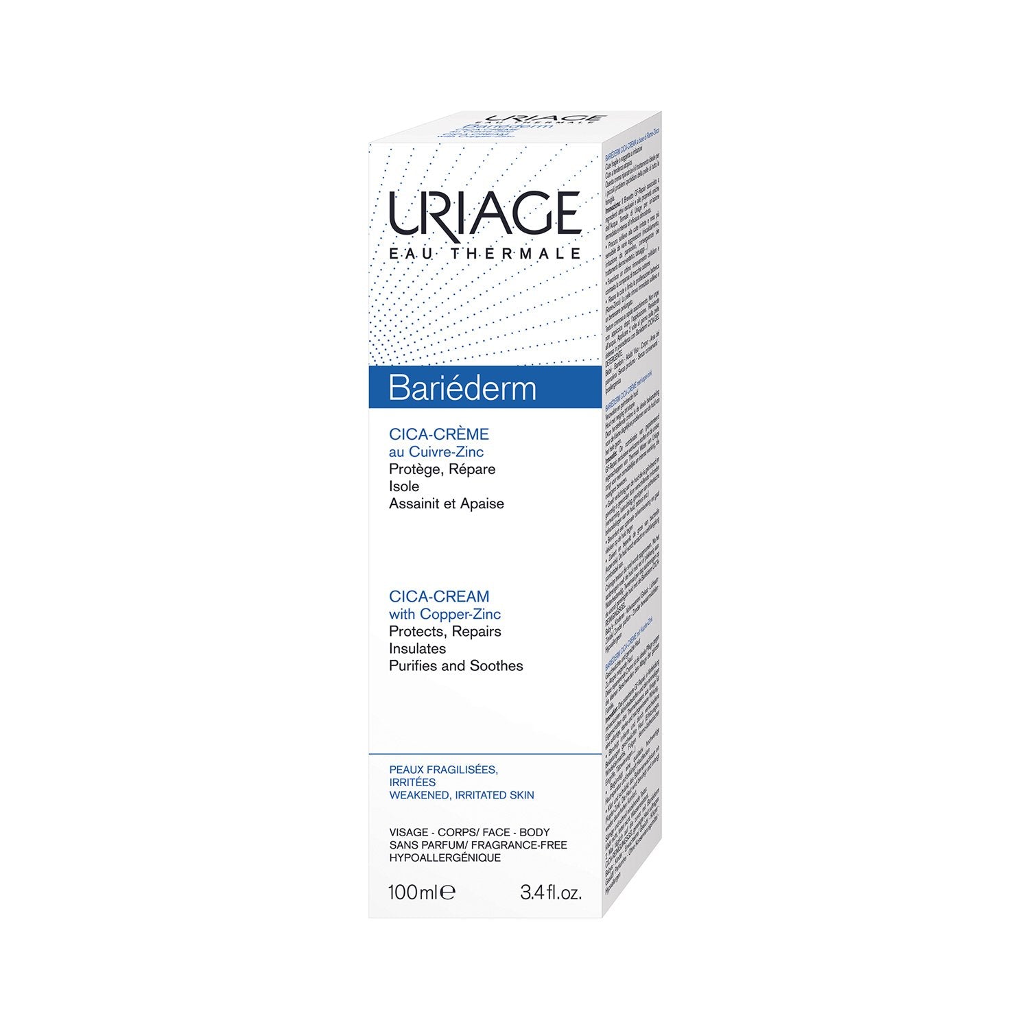 Uriage Bariéderm Cica-Cream with Copper-Zinc 100ml