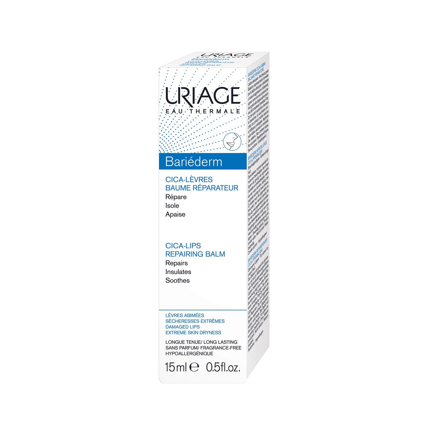 Uriage Bariéderm Cica-Lips Repairing Balm 15ml