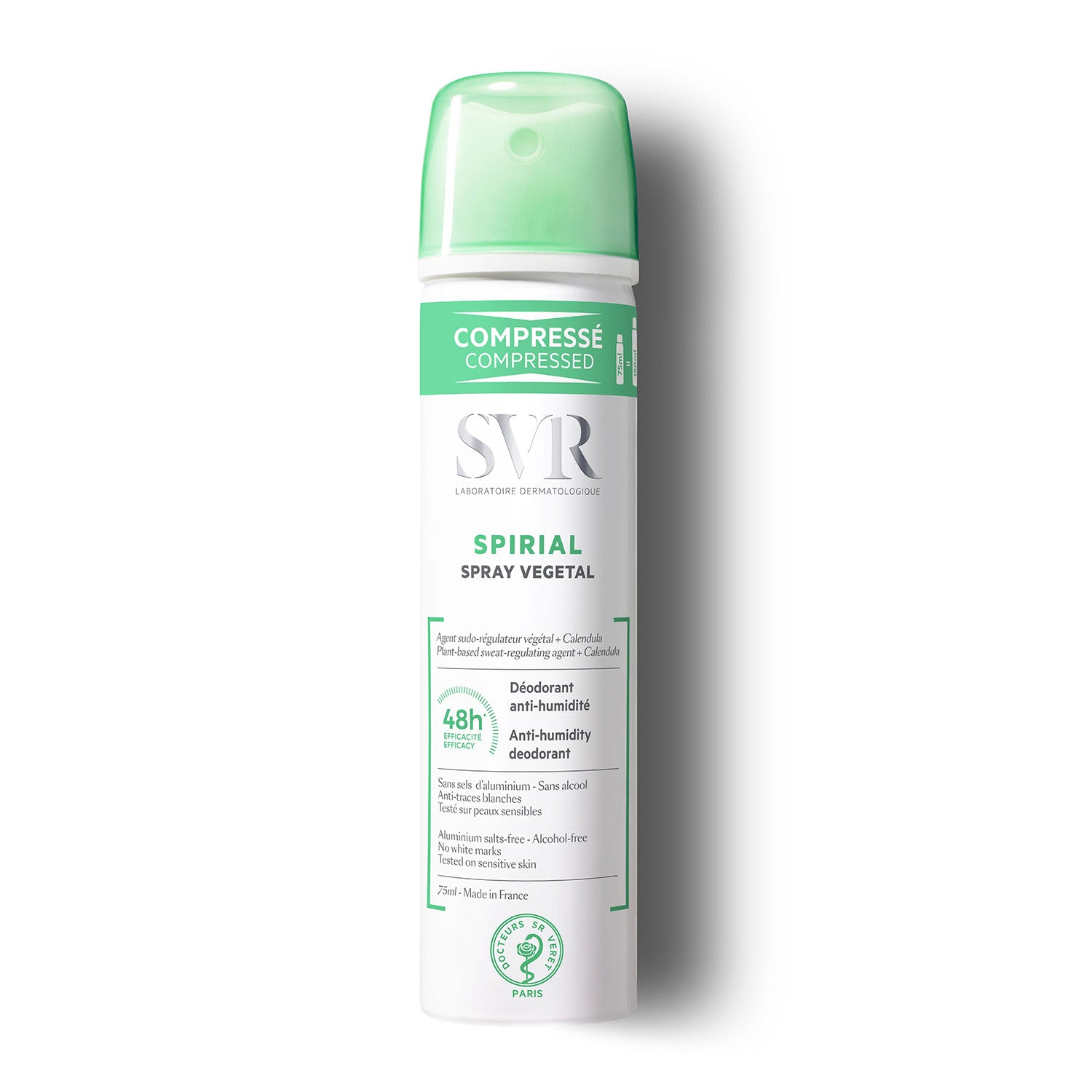 SVR Spirial Spray Vegetal 48h Anti-Humidity Deodorant