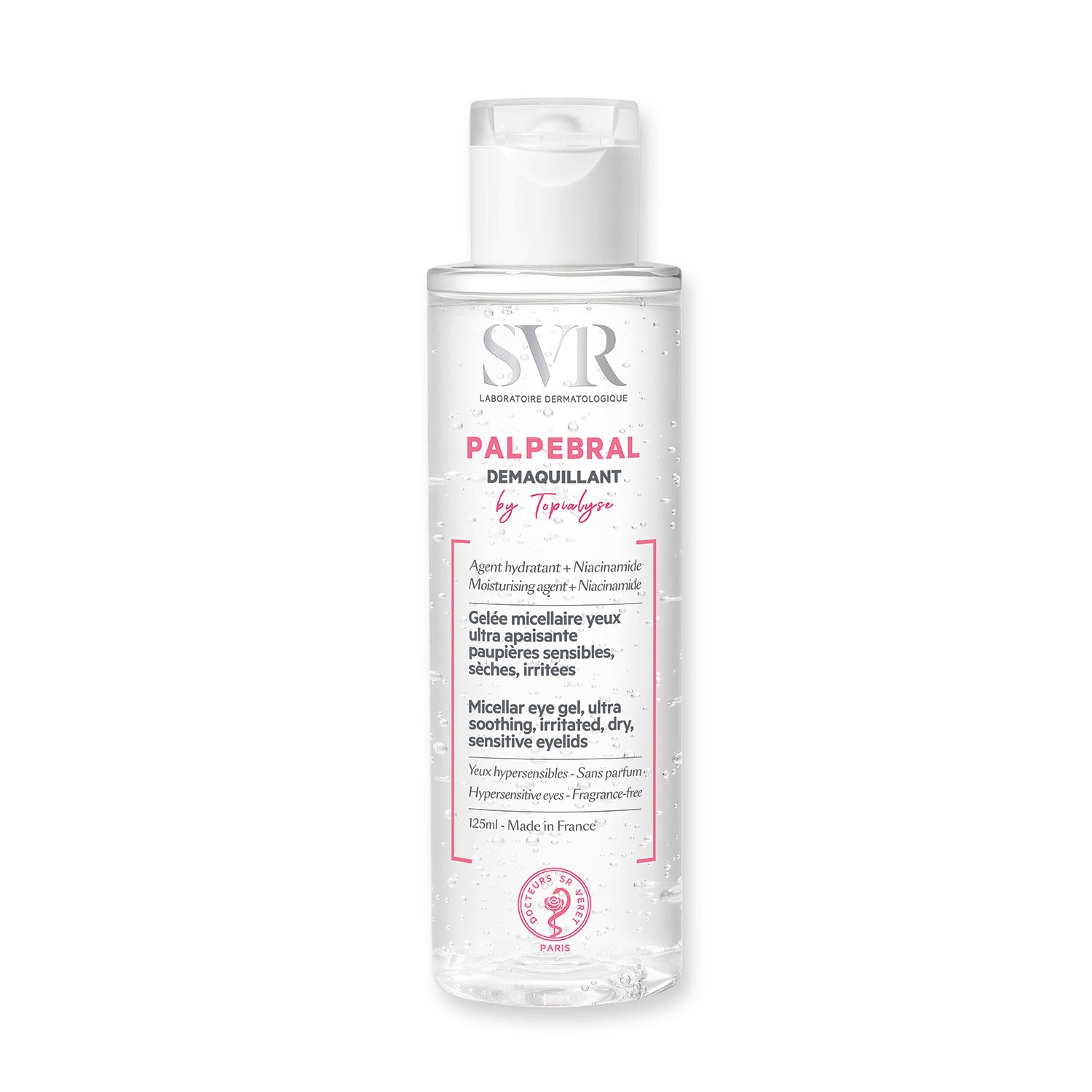 SVR Palpebral By Topialyse Demaquillant Miceller Eye Gel 125ml