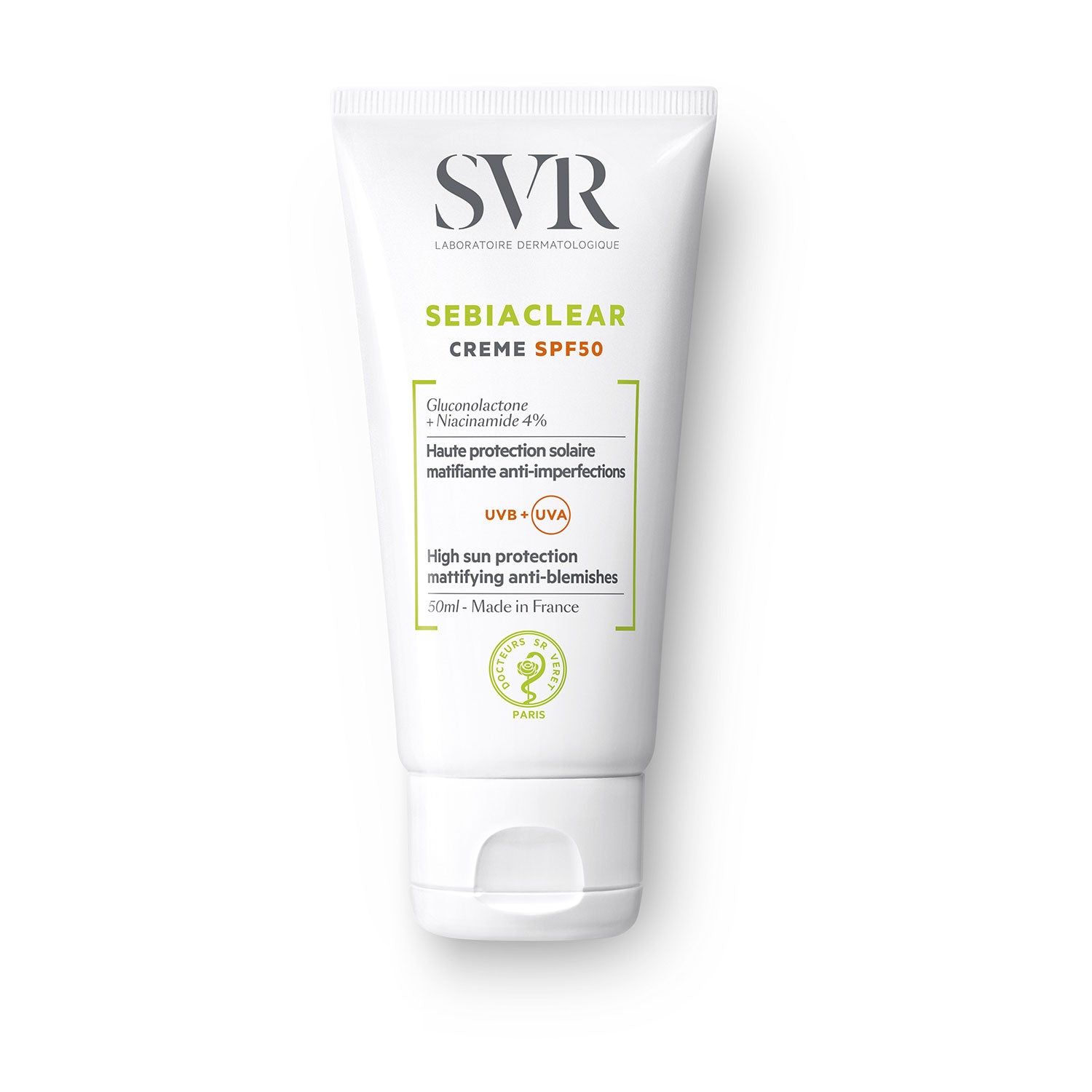 SVR Sebiaclear High Sun Protection Mattifying Anti-Blemishes