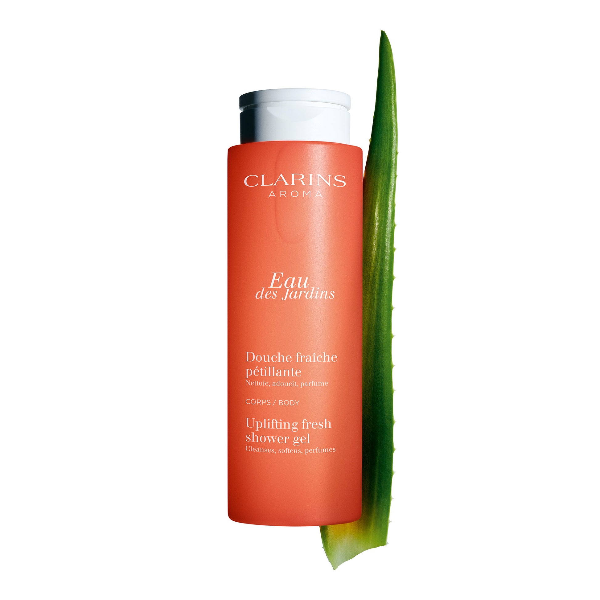 Clarins Eau des Jardins Uplifting Fresh Shower Gel 200ml