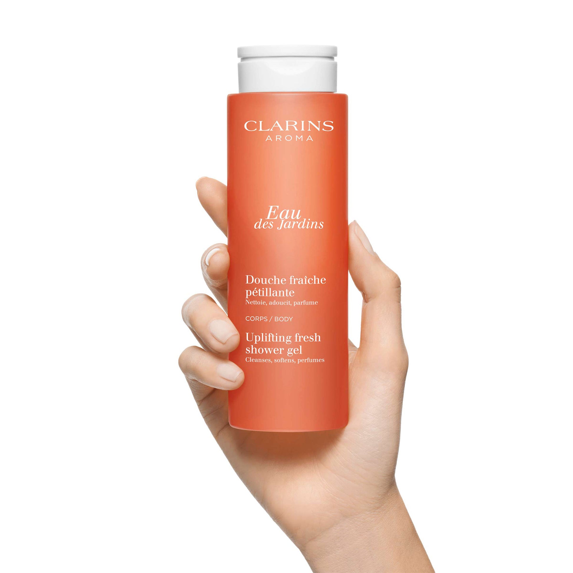 Clarins Eau des Jardins Uplifting Fresh Shower Gel 200ml