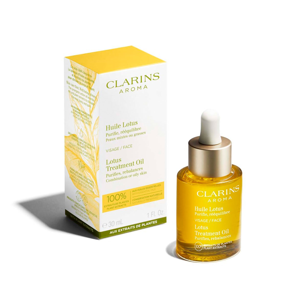 Clarins Lotus Face Treatment Oil 30ml