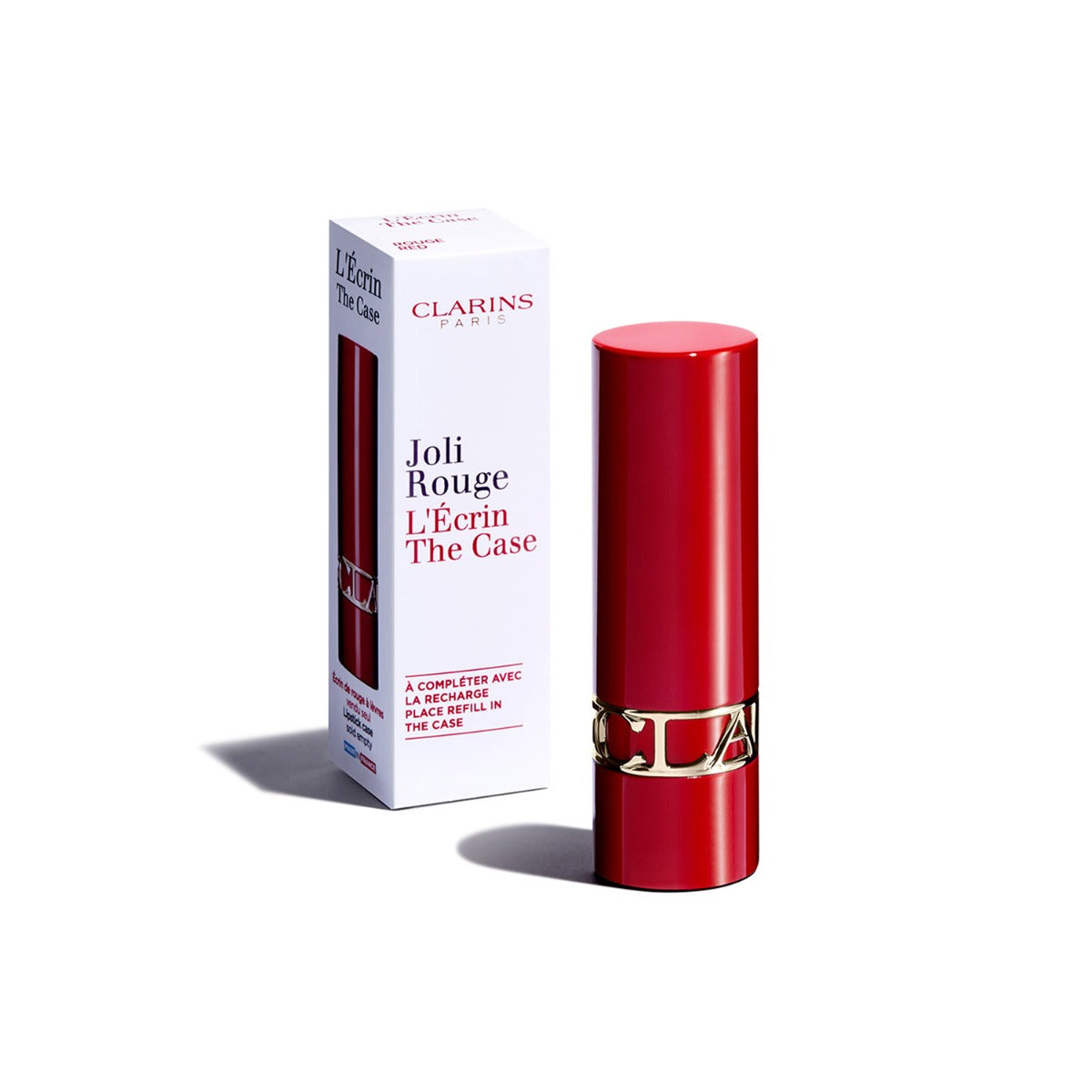 Clarins Joli Rouge Red Lipstick Case