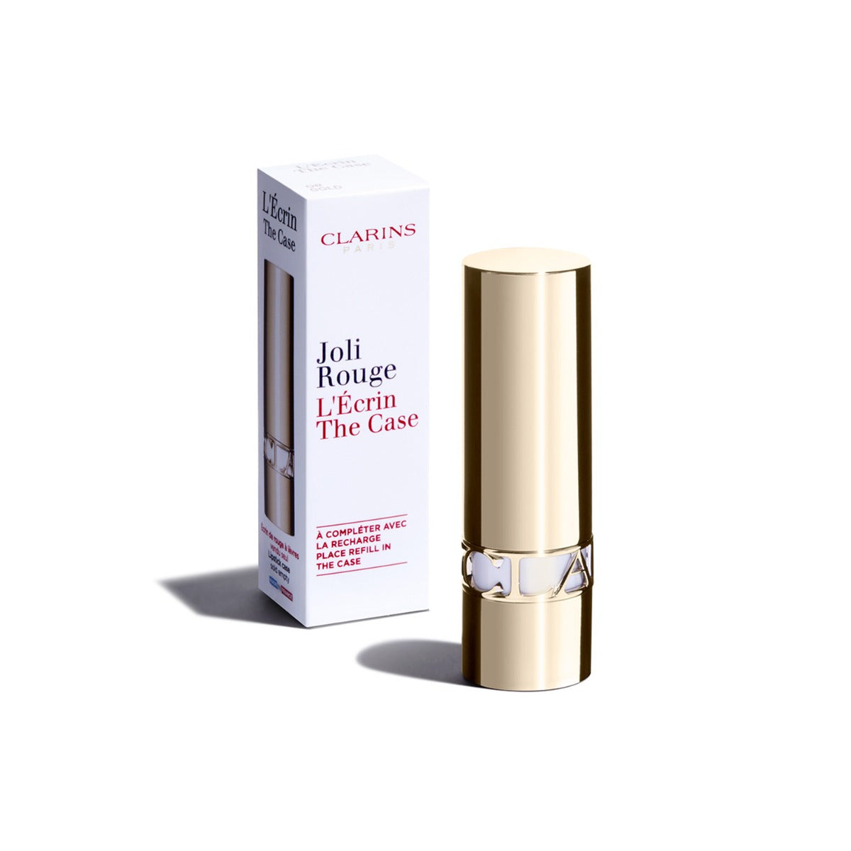 Clarins Joli Rouge Gold Lipstick Case