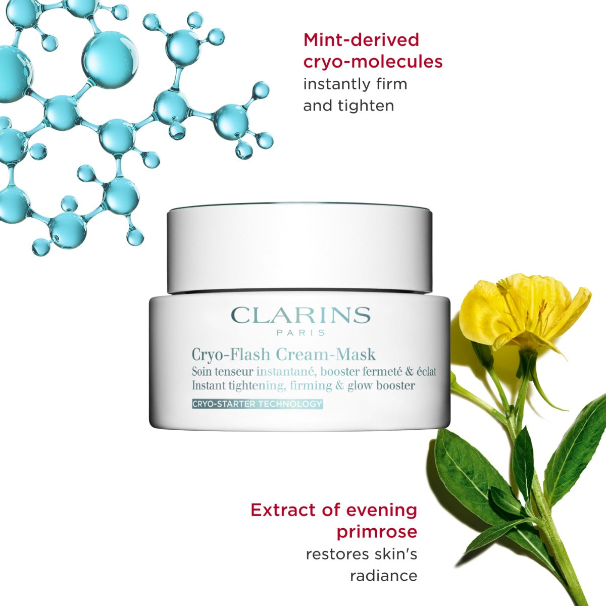 Clarins Cryo-Flash Cream-Mask 75ml