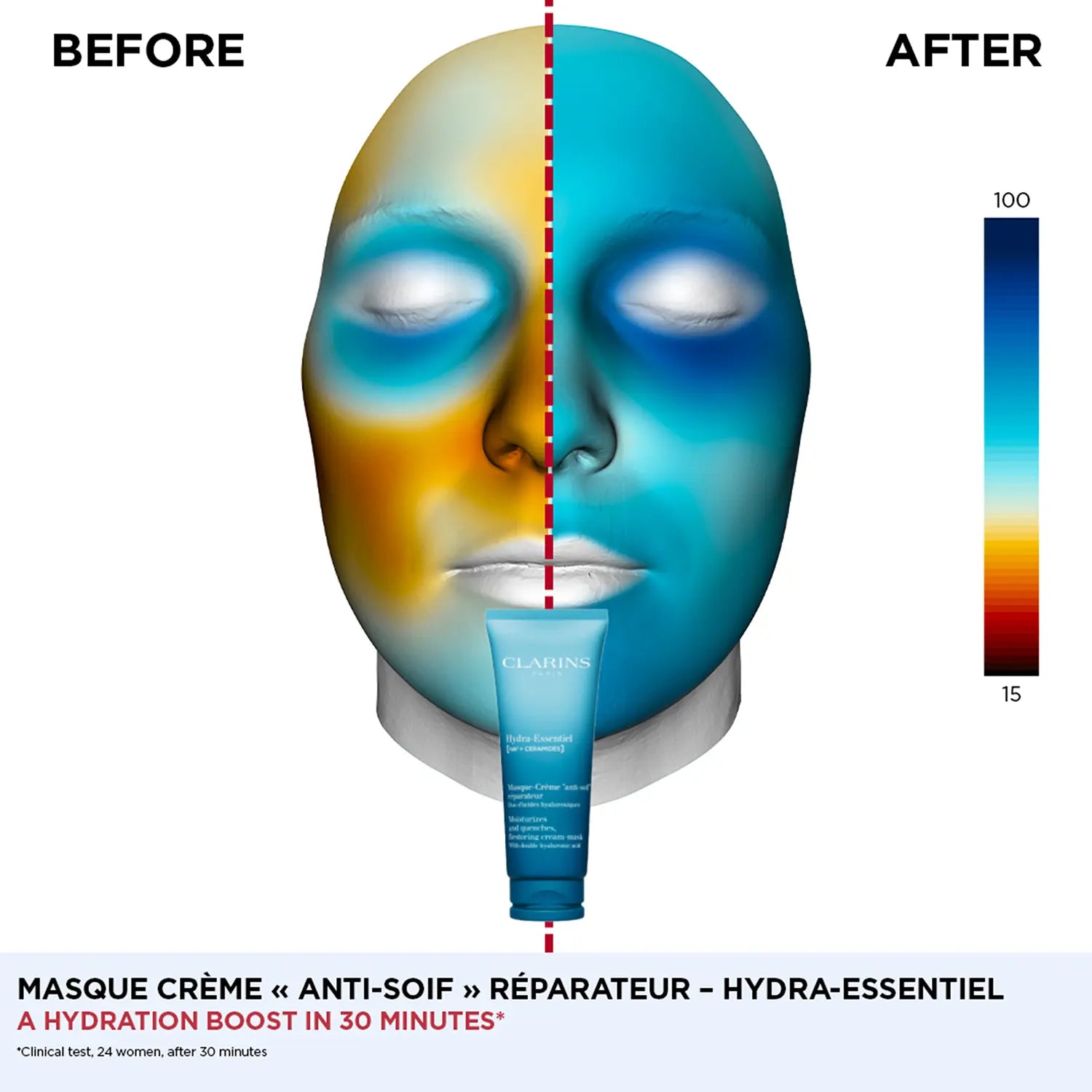 Clarins Hydra-Essentiel Face Mask