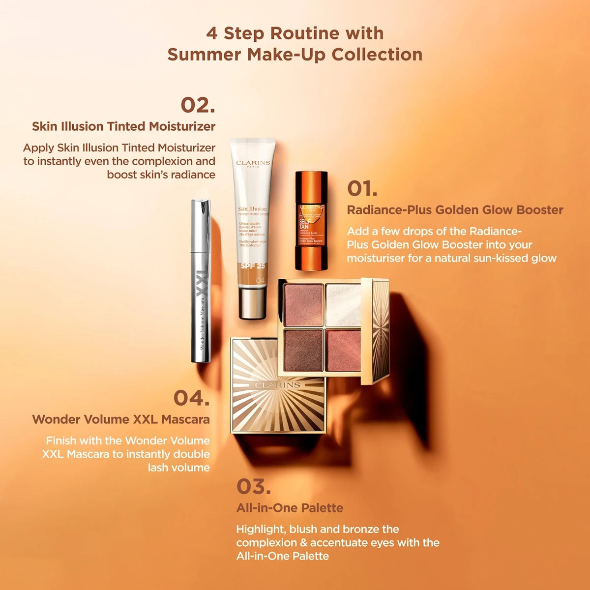 Clarins NEW Limited Edition All-in-One Palette For Face & Eyes