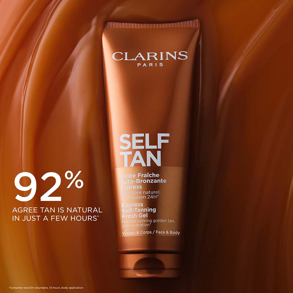 Clarins Express Self-Tanning Fresh Gel 125ml