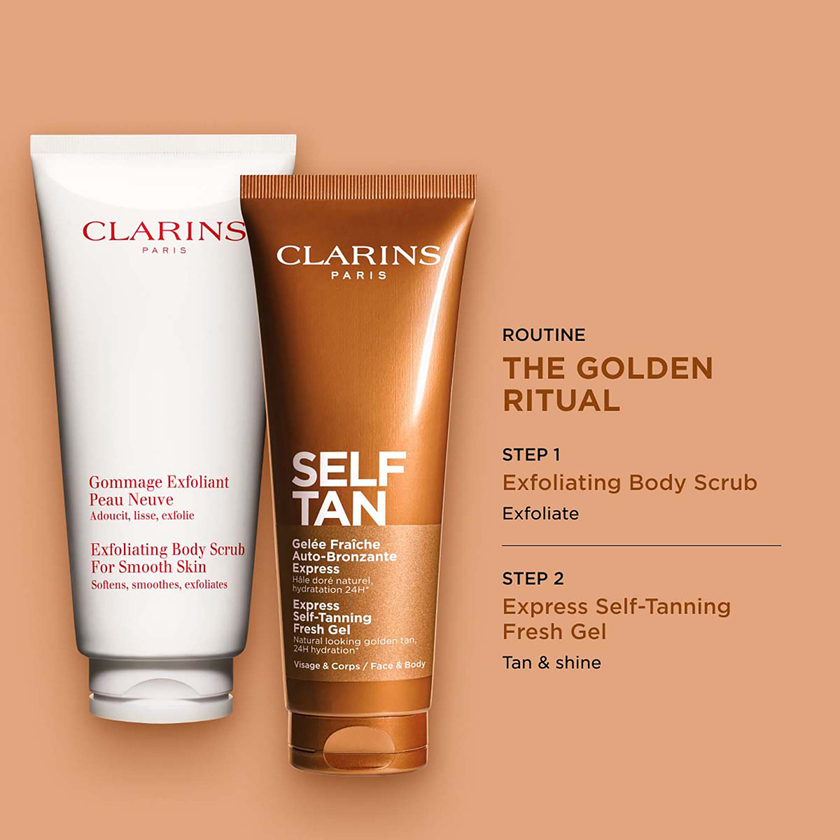 Clarins Express Self-Tanning Fresh Gel 125ml