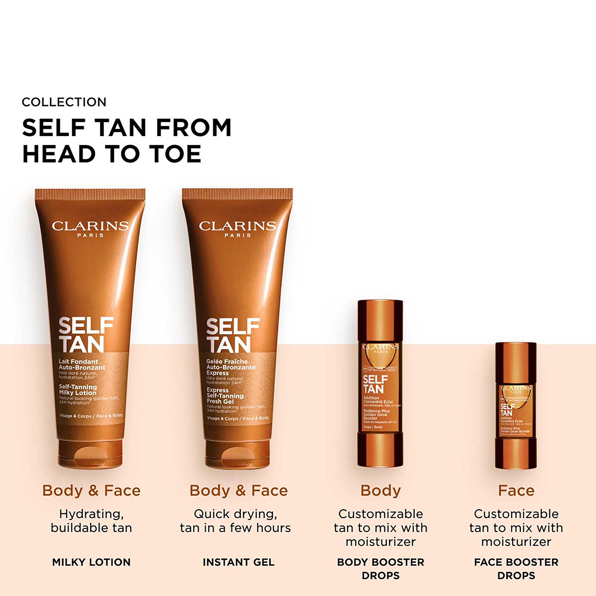 Clarins Express Self-Tanning Fresh Gel 125ml