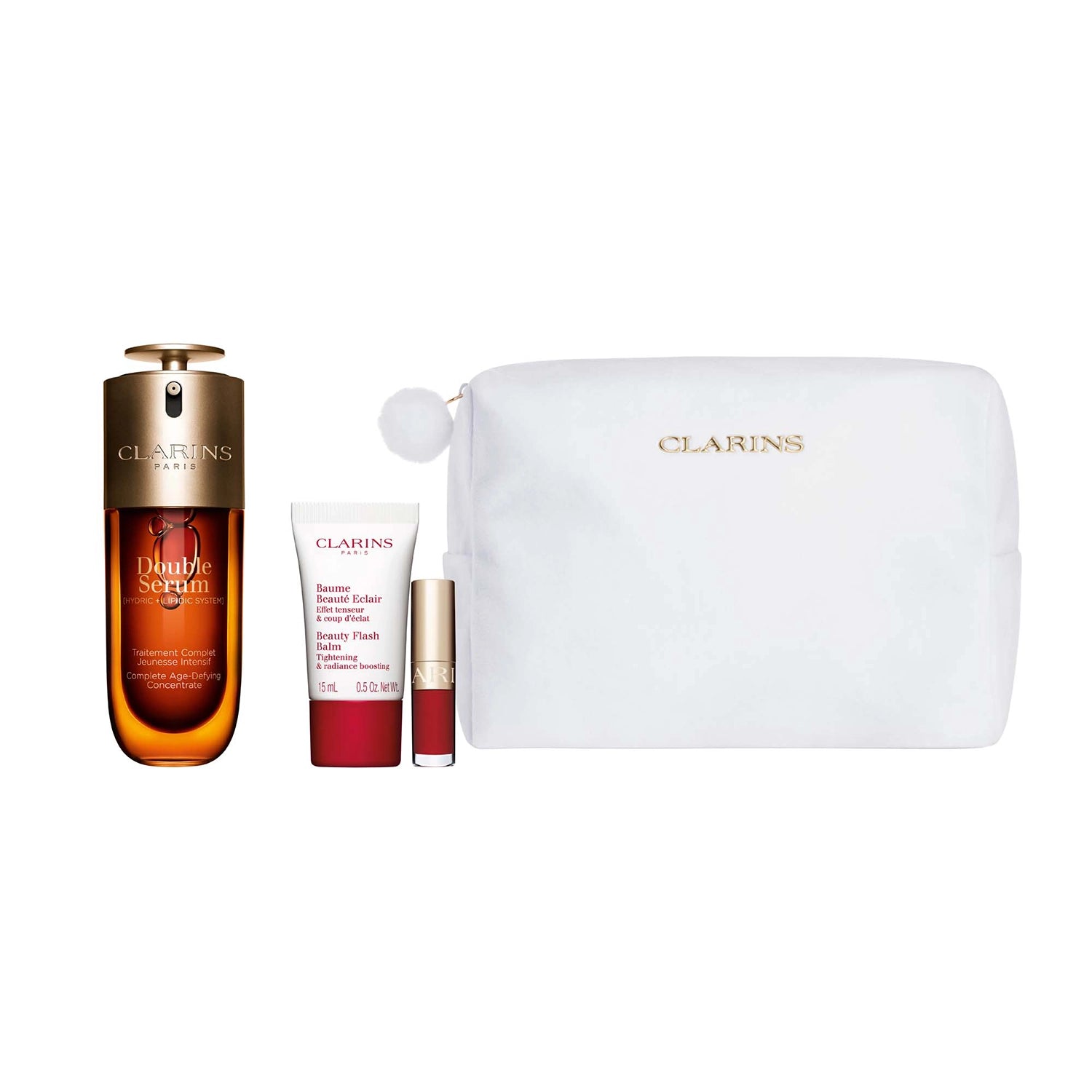 Clarins Deluxe Double Serum Collection (Worth £134)