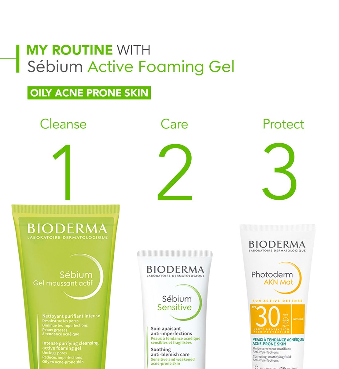 Bioderma Sebium Active Foaming Gel 200ml