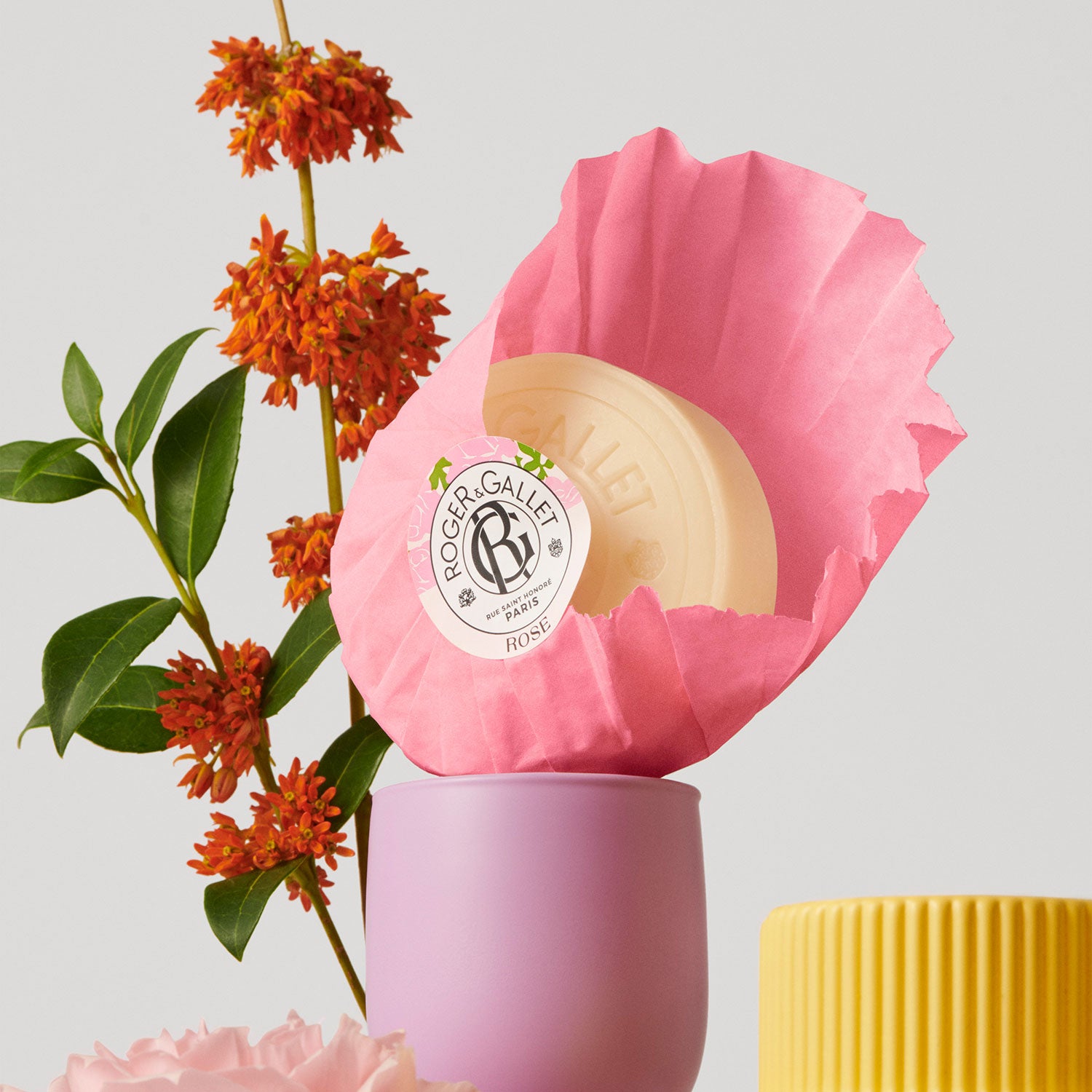 Roger & Gallet Rose Soap Set 3 x 100g