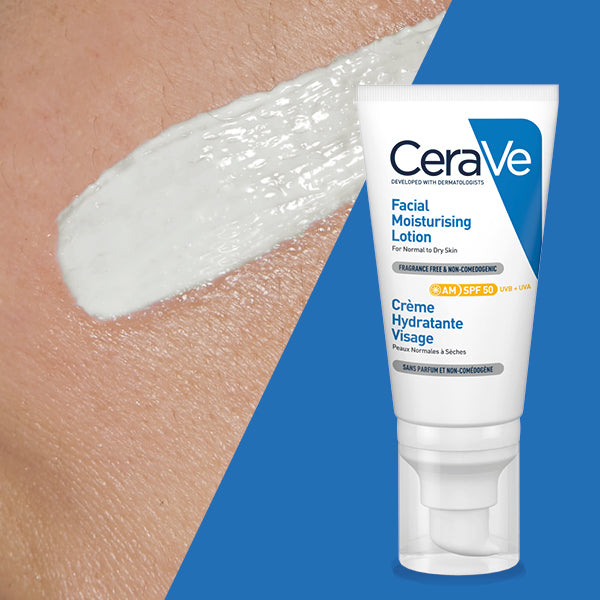 CeraVe AM Facial Moisturising Lotion SPF50