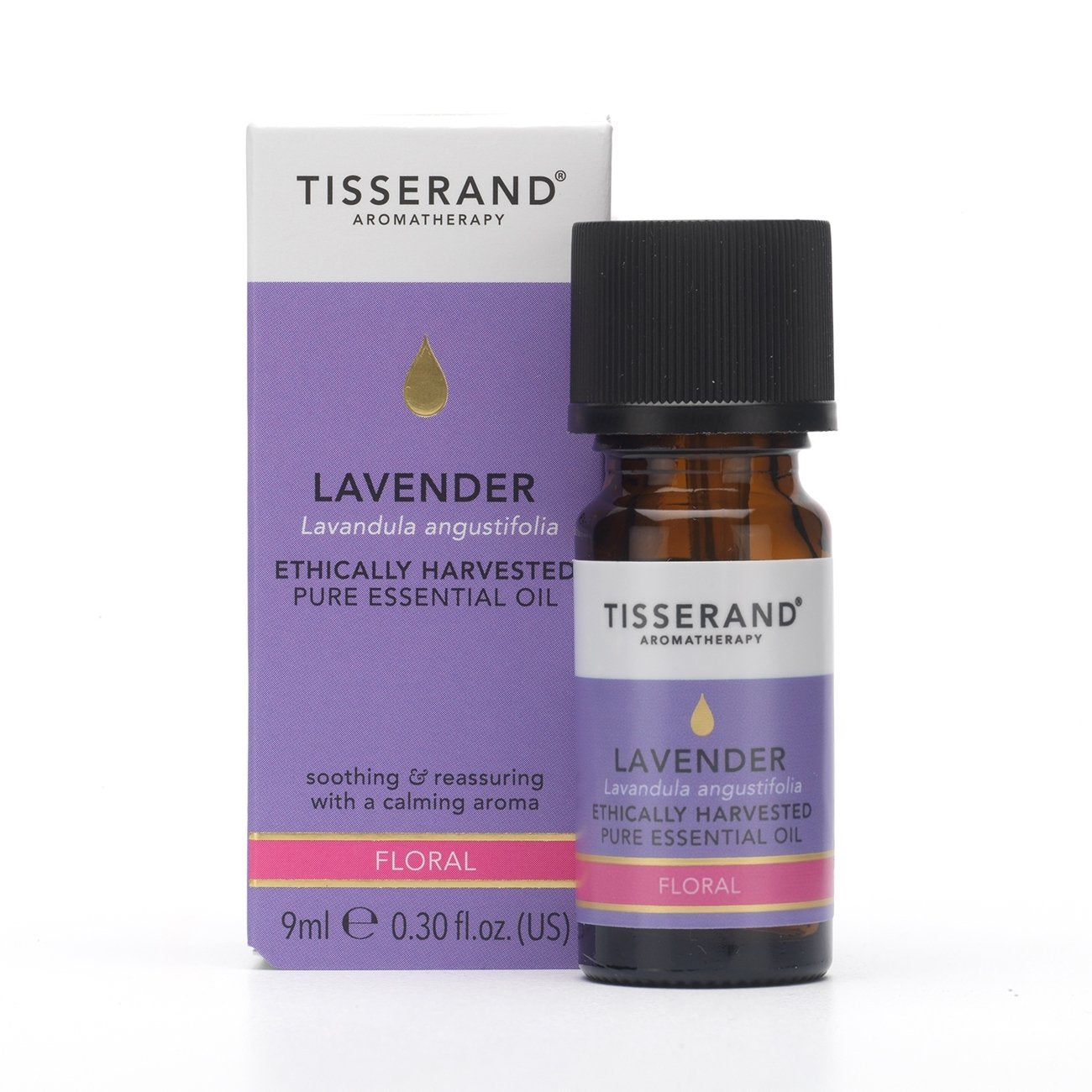 Tisserand Lavender Ethically Harvested Pure Essential Oil 9ml