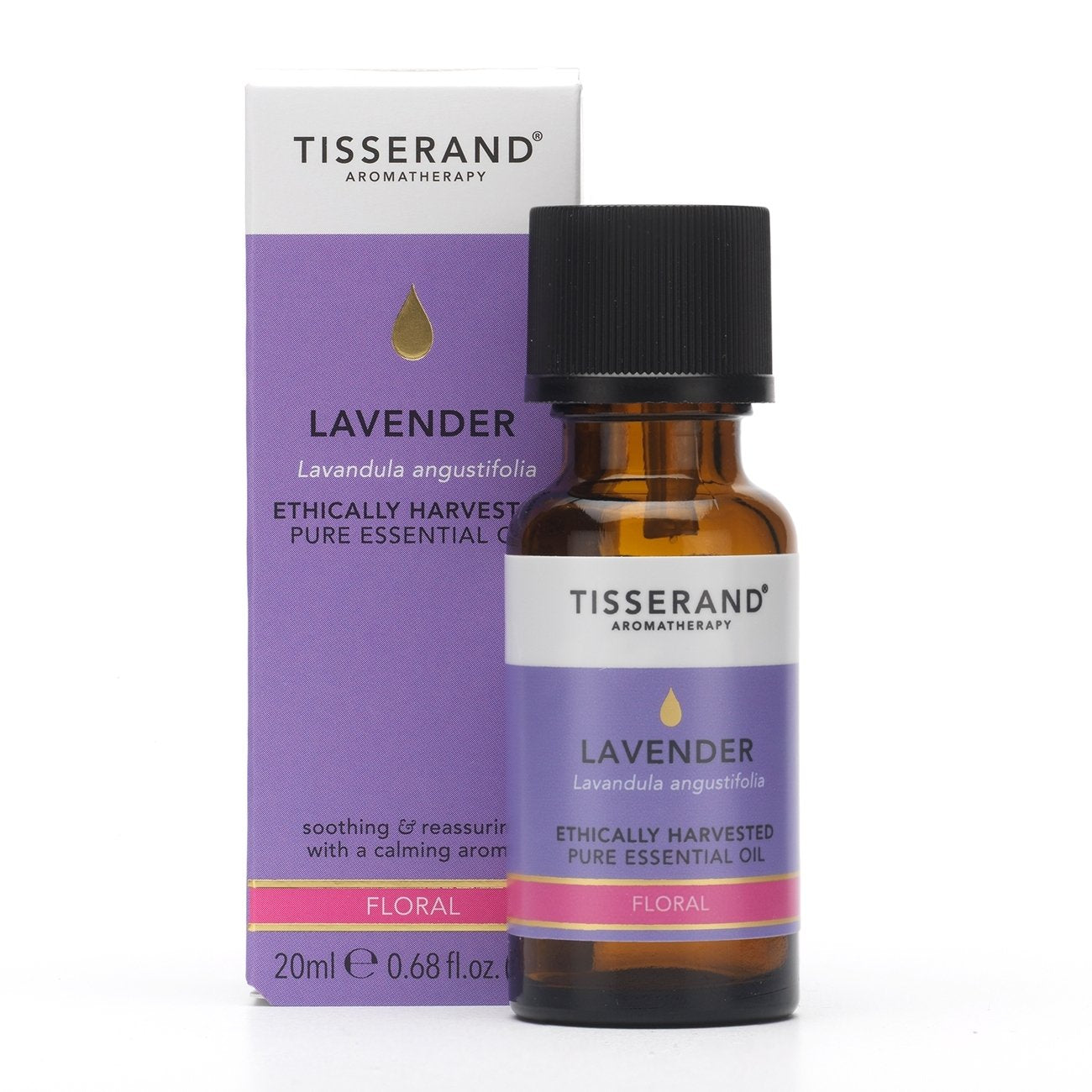 Tisserand Lavender Ethically Harvested Pure Essential Oil 20ml