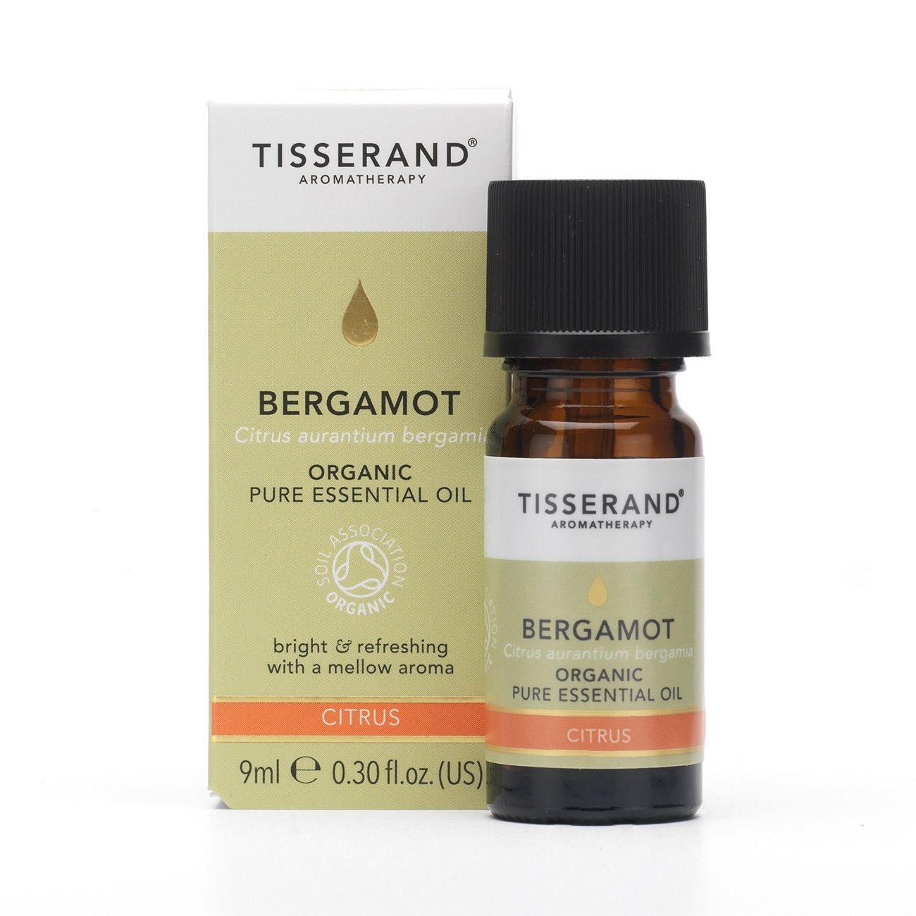 Tisserand Bergamot Organic Essential Oil 9ml