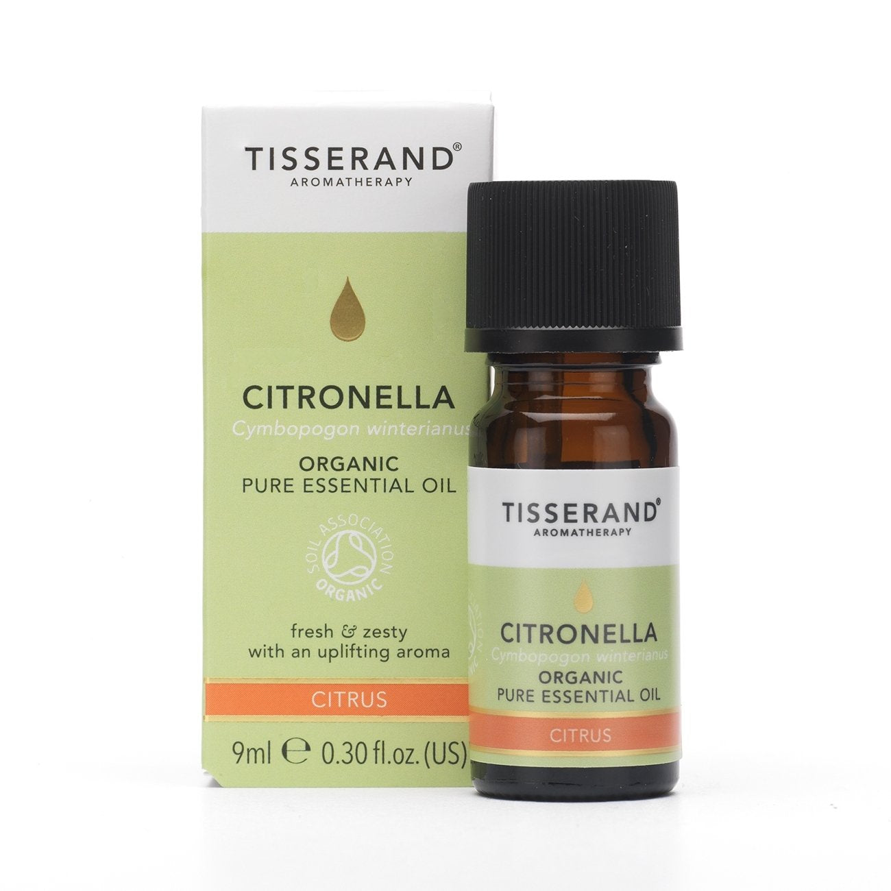 Tisserand Citronella Organic Essential Oil 9ml