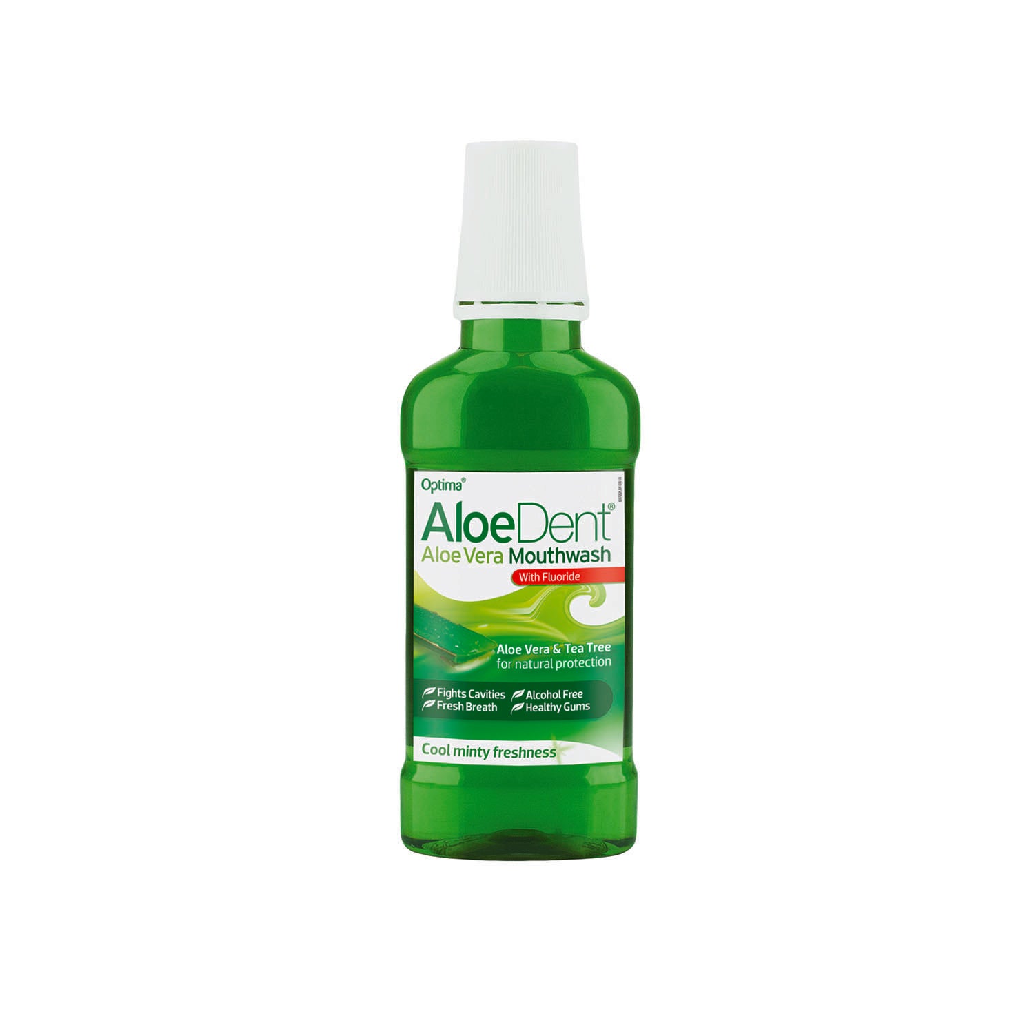 Aloedent Aloe Vera Mouthwash Fluoride Free 