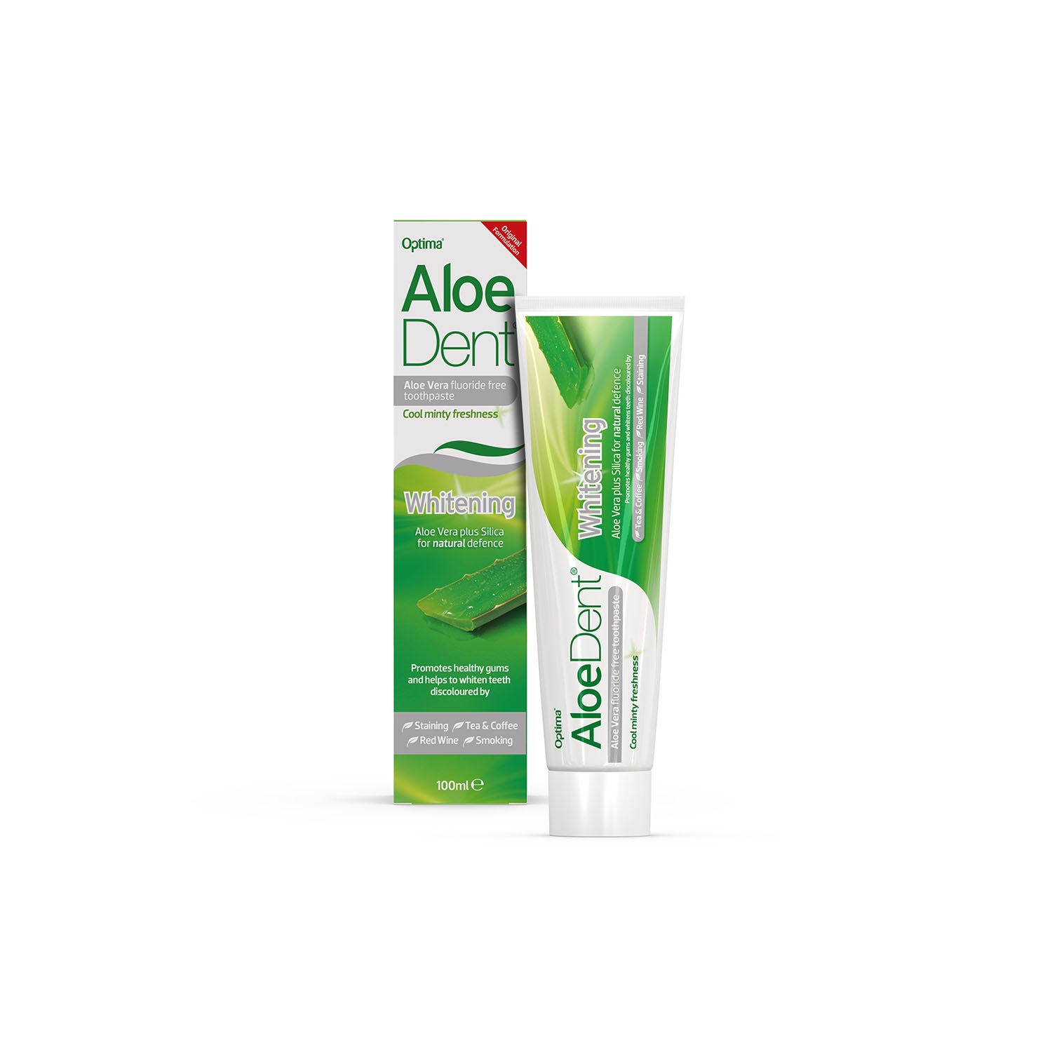 Aloedent Whitening Toothpaste Fluoride Free 
