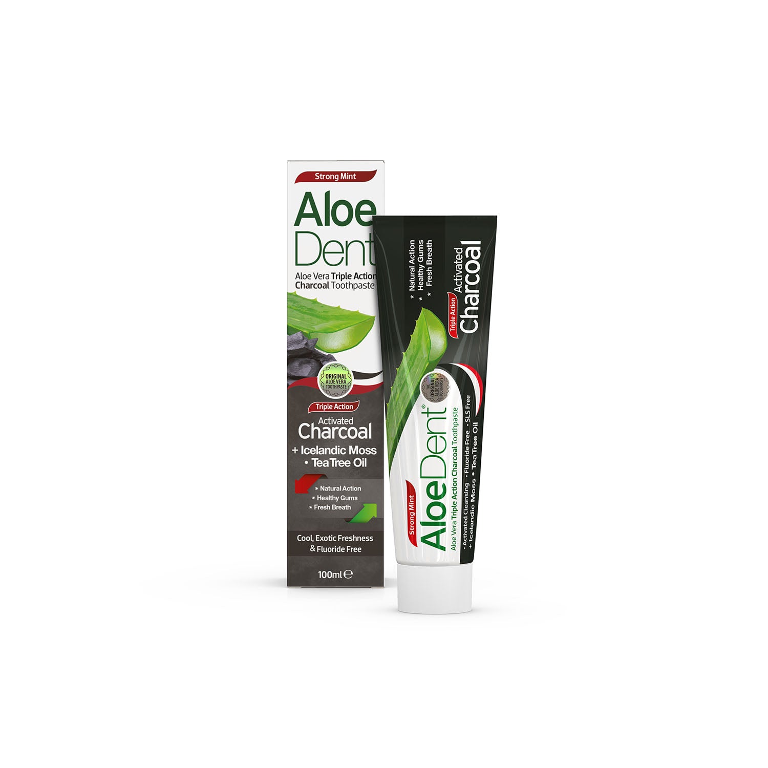 Aloedent Charcoal Toothpaste 