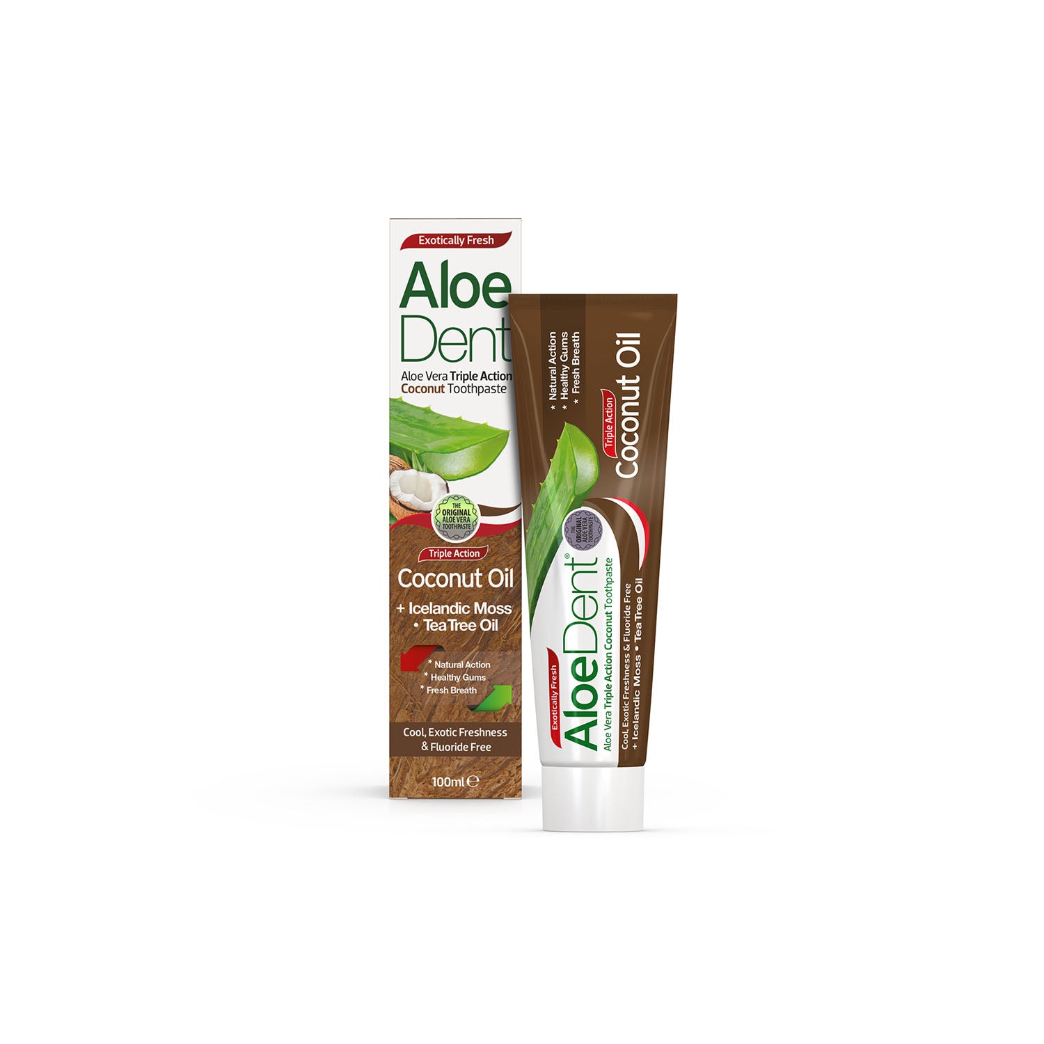 Ad Aloedent Coconut Toothpaste 