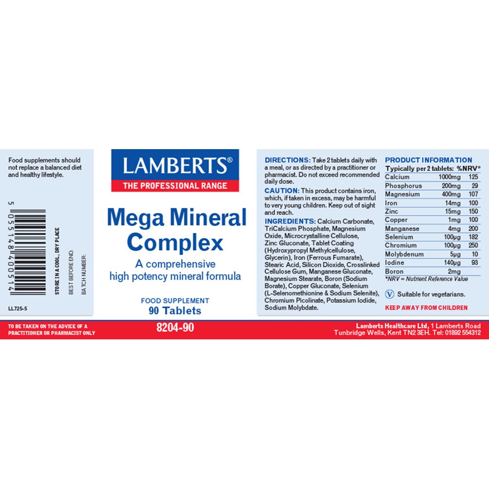Lamberts Health Care Mega Mineral Complex