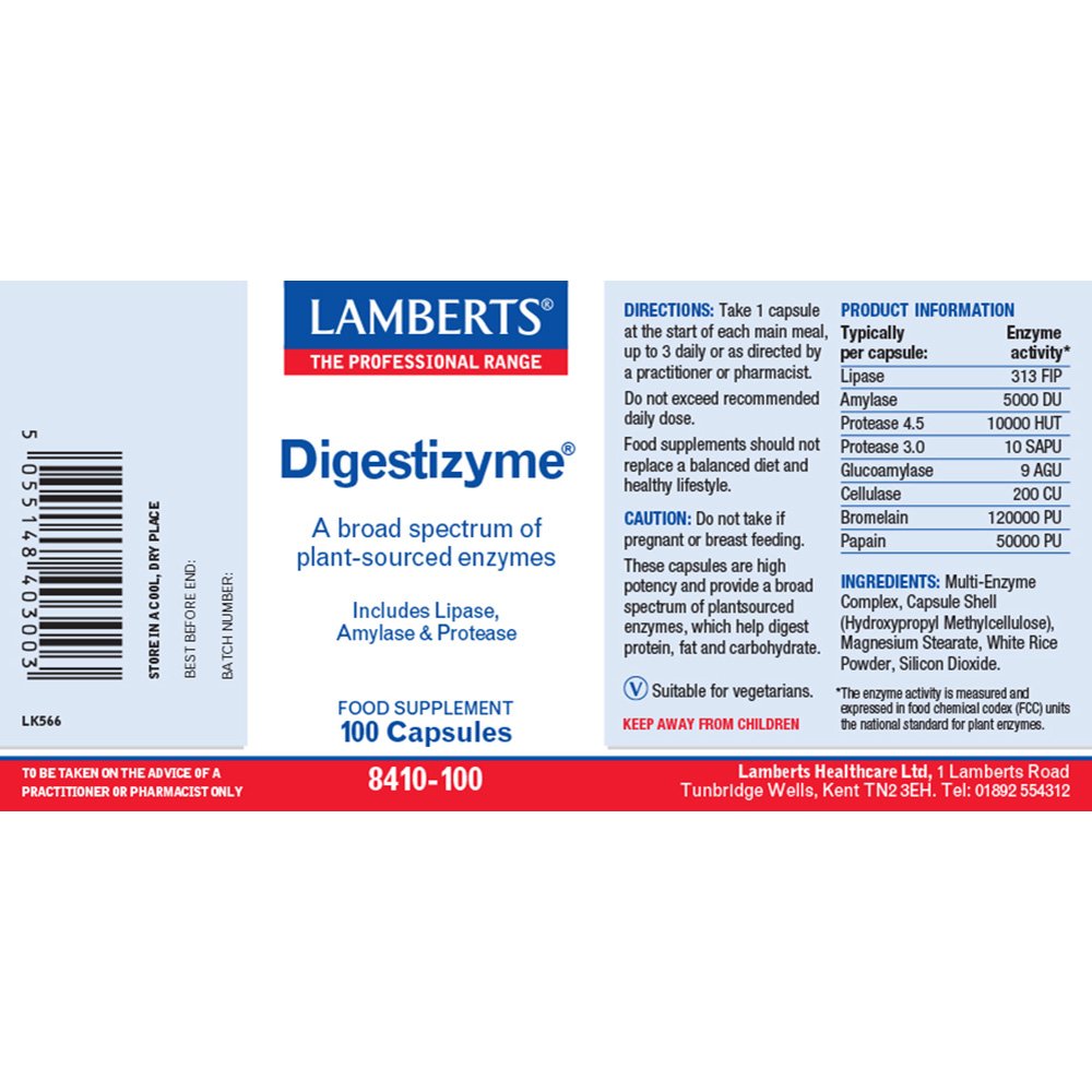 Lamberts Health Care Digestizyme®