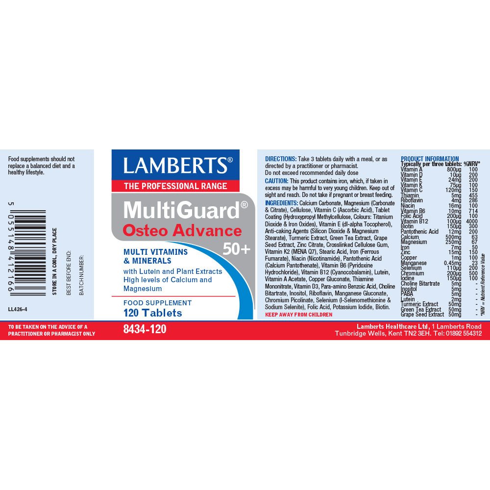 Lamberts Health Care MultiGuard® OsteoAdvance 50+
