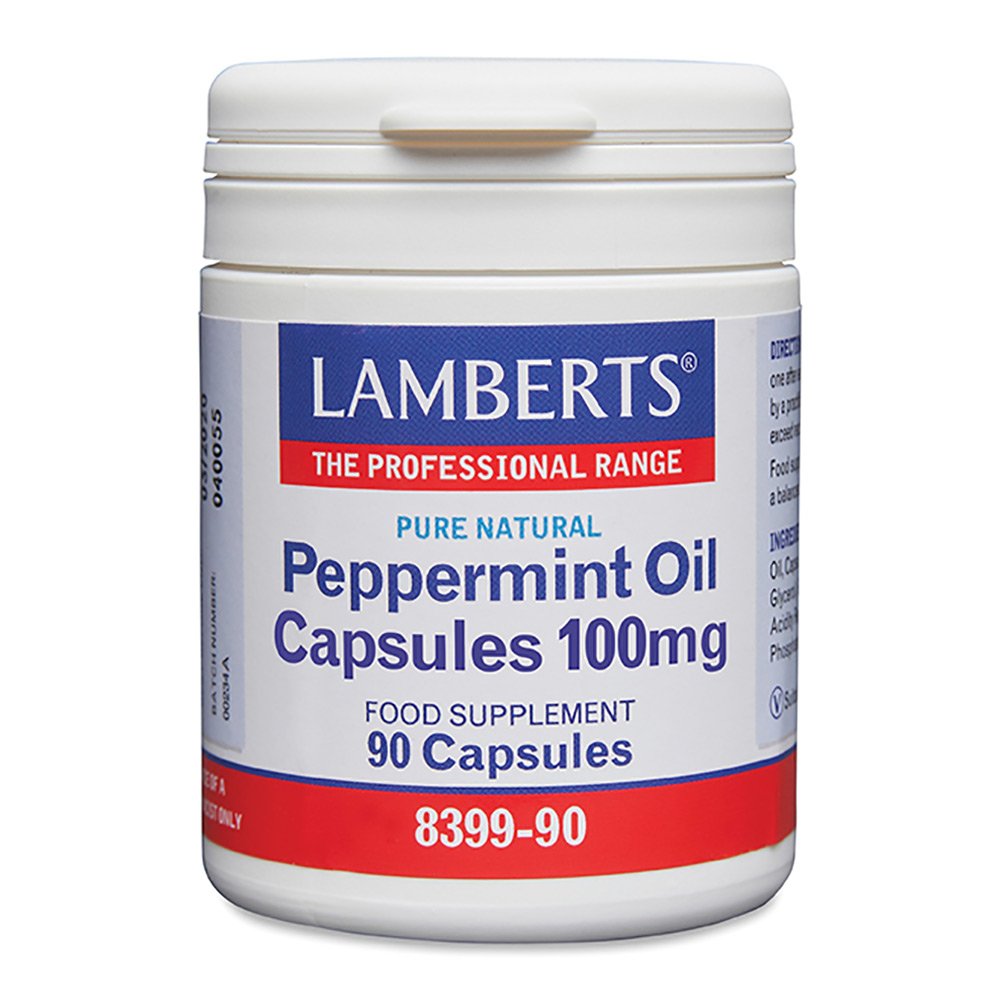 Lamberts Health Care Peppermint Oil Capsules 100mg