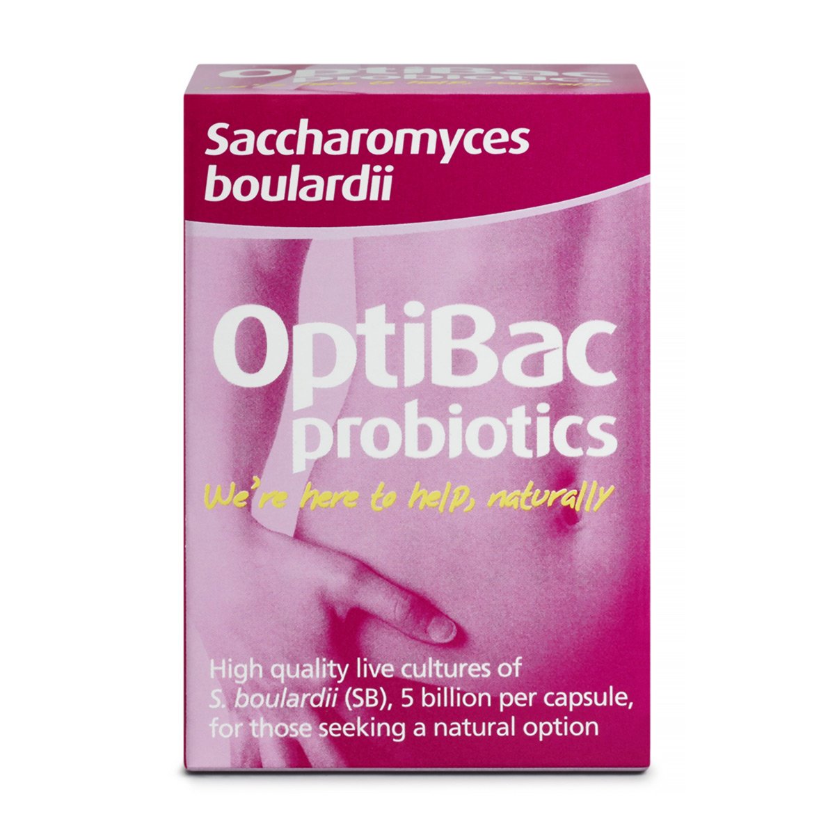 OptiBac Probiotics Saccharomyces Boulardii 16 Capsules