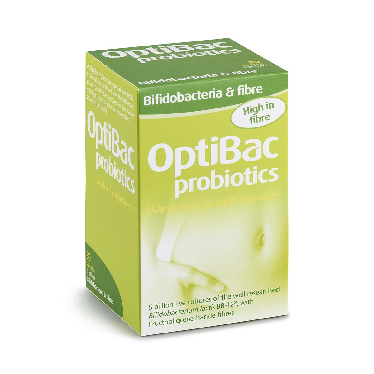 OptiBac Probiotics Bifidobacteria & Fibre 30 Sachets