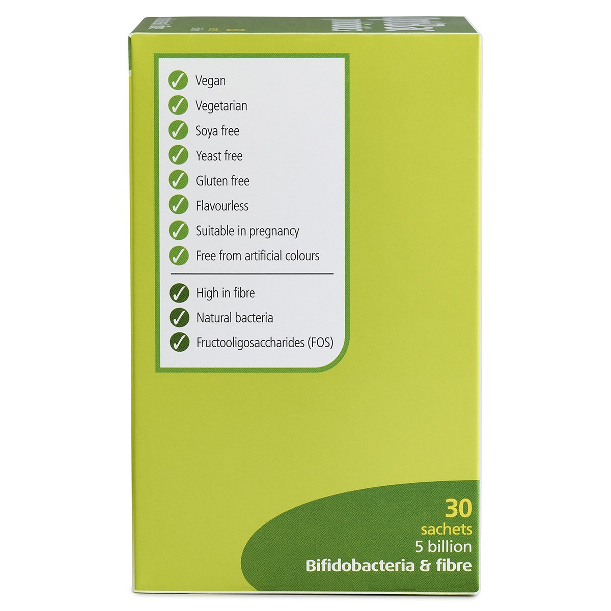 OptiBac Probiotics Bifidobacteria & Fibre 30 Sachets