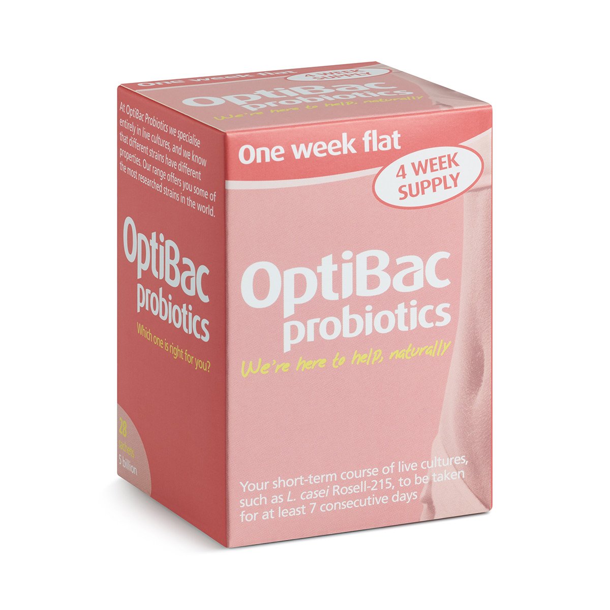OptiBac Probiotics One Week Flat 28 Sachets