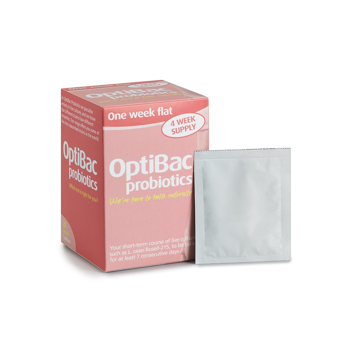 OptiBac Probiotics One Week Flat 28 Sachets