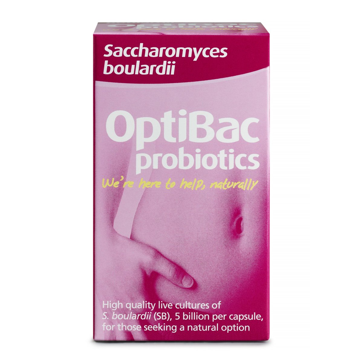 OptiBac Probiotics Saccharomyces Boulardii 40 Capsules