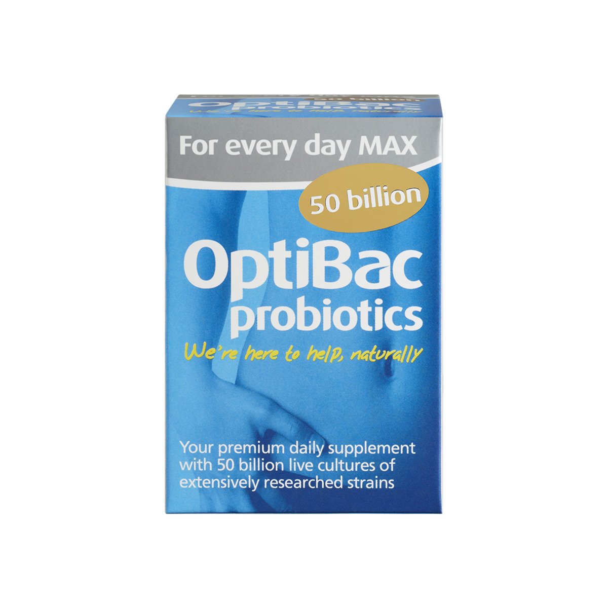 OptiBac Probiotics For Every Day Max Strength 30 Capsules