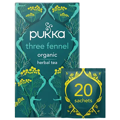 Pukka Organic Three Fennel Tea Bags