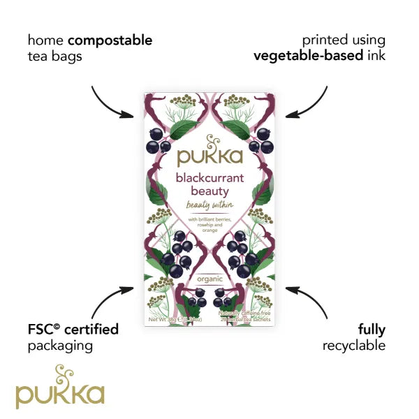 Pukka Organic Blackcurrant Beauty Tea