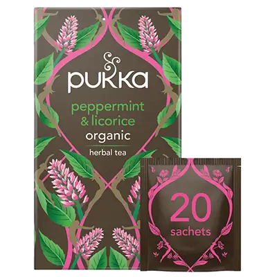 Pukka Organic Peppermint & Licorice Tea
