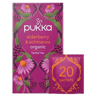 Pukka Organic Elderberry & Echinacea Tea