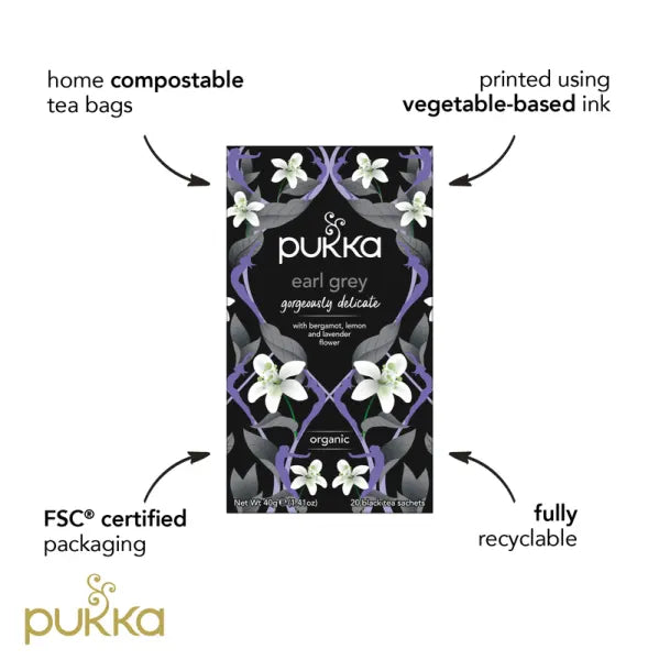 Pukka Organic Earl Grey Teabags