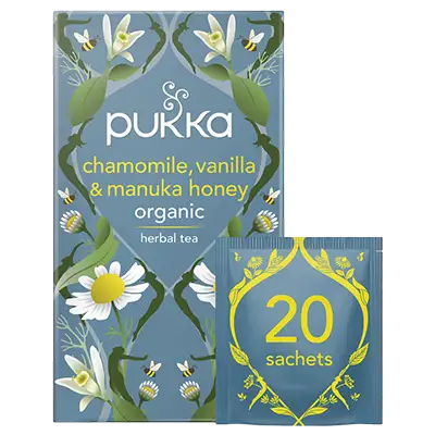 Pukka Organic Chamomile Vanilla Manuka Tea